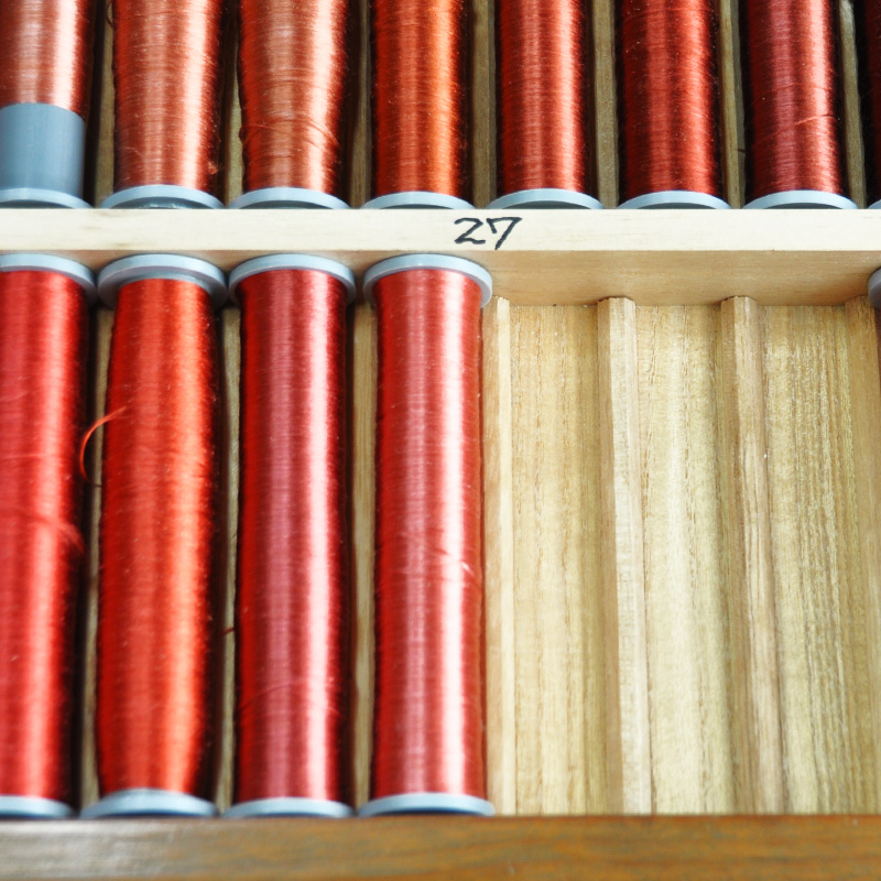日本刺繍の糸収納