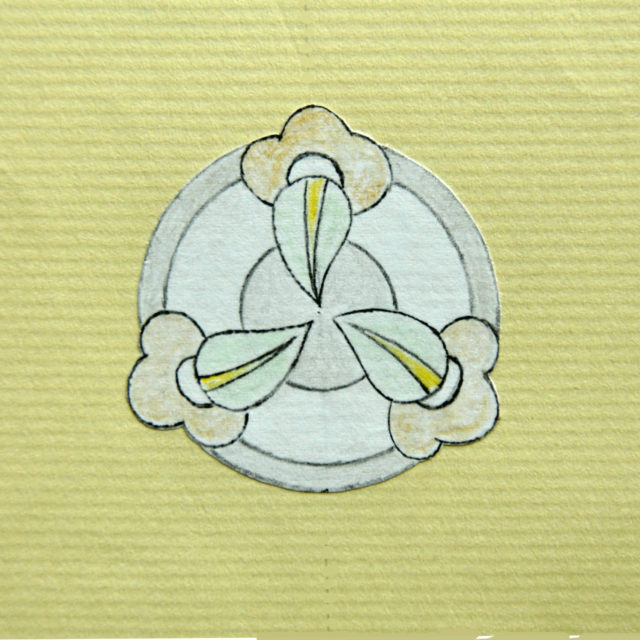 日本刺繍の飾り紋